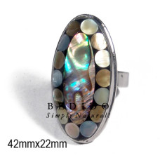 big accent hot hippie Rings