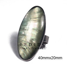 big accent hot hippie Rings