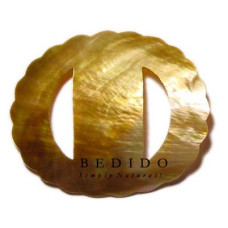 Natural Shell Sarong Belt Buckle