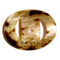 Natural Shell Sarong Belt Buckle