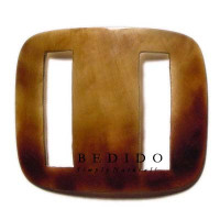 Natural Shell Sarong Belt Buckle