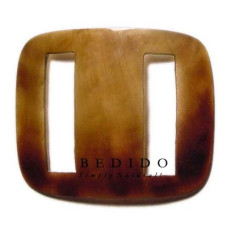 Natural Shell Sarong Belt Buckle