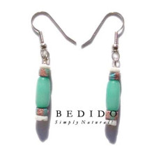 Natural Beads Dangling Earrings