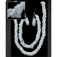 Natural Beads Jewelry Set