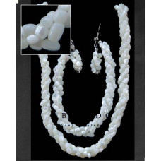 Natural Beads Jewelry Set