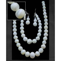 Natural Beads Jewelry Set