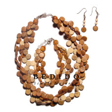 coconut side drill set Set Jewelry