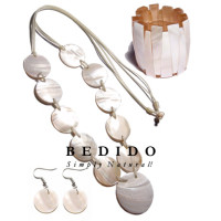 10 PCS. 35MM ROUND Set Jewelry