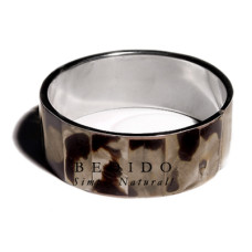 laminated inlaid brownlip in Shell Bangles