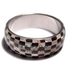 kabibe/blacktab shell combi blocking Shell Bangles