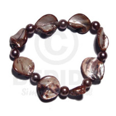 Brown Kabibe Shell Nuggest Elastic
