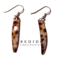 Natural Beads Dangling Earrings