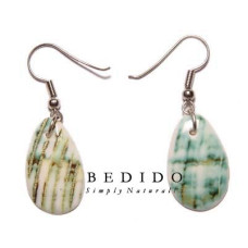 Natural Beads Dangling Earrings