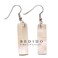 Natural Beads Dangling Earrings