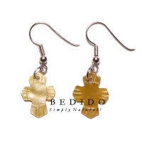 Natural Beads Dangling Earrings