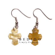 Natural Beads Dangling Earrings