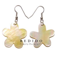 Natural Beads Dangling Earrings
