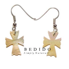 Natural Beads Dangling Earrings
