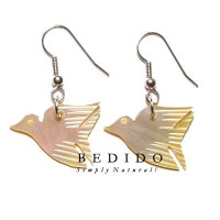Natural Beads Dangling Earrings