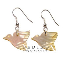 Natural Beads Dangling Earrings
