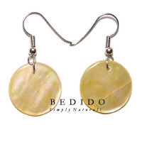 Natural Beads Dangling Earrings