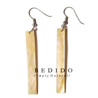 Natural Beads Dangling Earrings