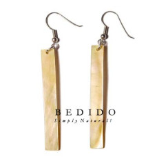Natural Beads Dangling Earrings