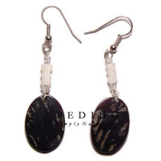 Natural Beads Dangling Earrings
