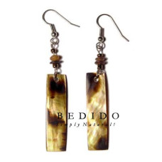 Natural Beads Dangling Earrings