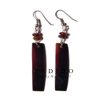 Natural Beads Dangling Earrings