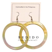 Natural Beads Dangling Earrings