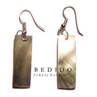 Natural Beads Dangling Earrings
