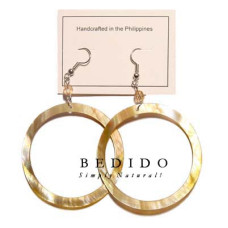 Natural Beads Dangling Earrings