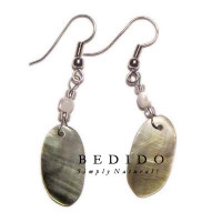 Natural Beads Dangling Earrings