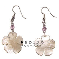 Natural Beads Dangling Earrings