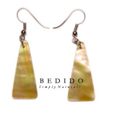 Natural Beads Dangling Earrings