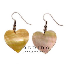 Natural Beads Dangling Earrings