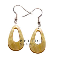 Natural Beads Dangling Earrings