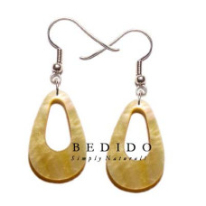 Natural Beads Dangling Earrings