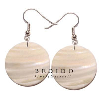 Natural Beads Dangling Earrings