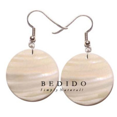 Natural Beads Dangling Earrings