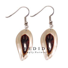 Natural Beads Dangling Earrings