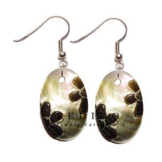Natural Beads Dangling Earrings