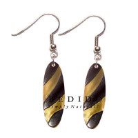 Natural Beads Dangling Earrings