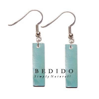 Natural Beads Dangling Earrings