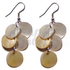 Dangling 5 Pcs. Round 12mm Mop