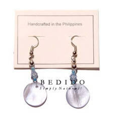 Natural Beads Dangling Earrings