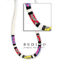 Natural White Shell Beads Necklace