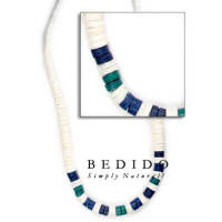 Natural White Shell Beads Necklace