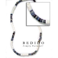 Natural White Shell Beads Necklace